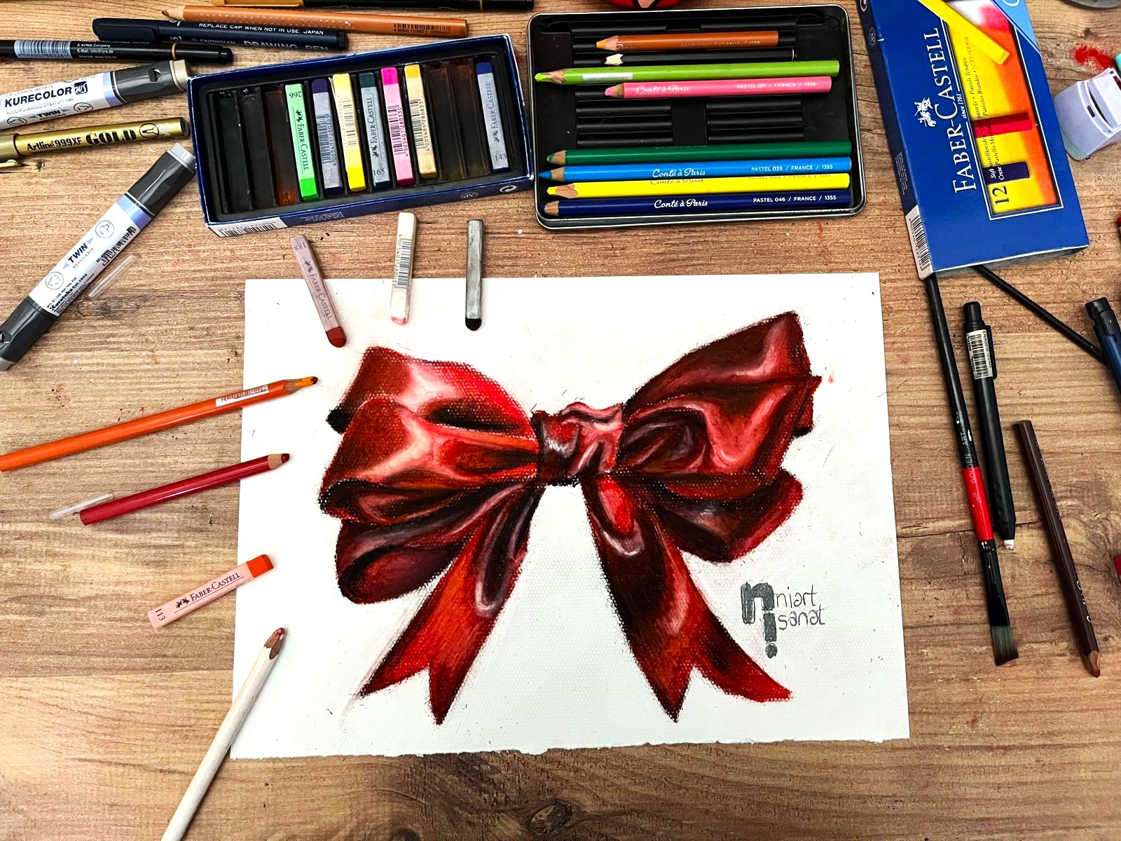 kuruboya çalışması