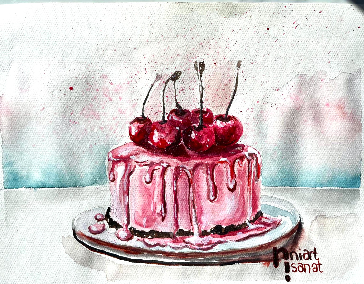 suluboya çalışması